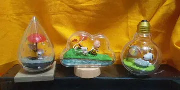 리멘트 스누피 웨더 테라리움 피규어 세트