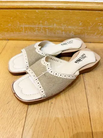[ 미사용 하자 있음 ] 장 폴 고티에 송치 뮬 (22-22.5cm)