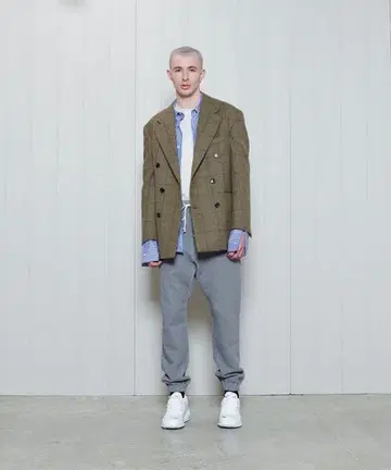 H BEAUTY&YOUTH LOVAT TWEED JACKET 18AW