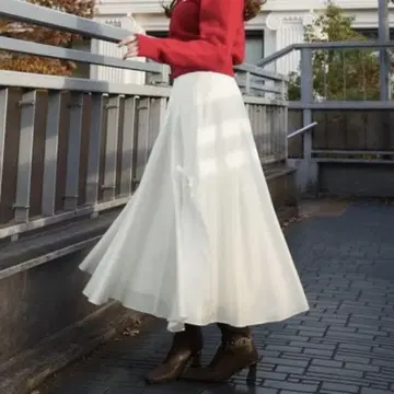 herlipto Be Mine Gather Ribbon Skirt