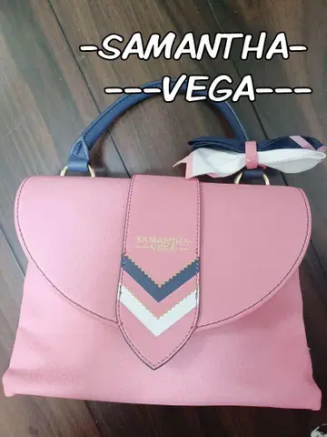 SAMANTHA VEGA 2way 핑크 숄더백 숄더 끈 포함