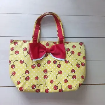 KAHRI HOME 체리 패턴 토트백