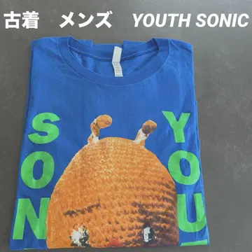 YOUTH SONIC 티셔츠 XL 구제 남성용