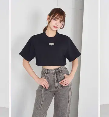 Darich 부품 박스 숏 티셔츠 BLK