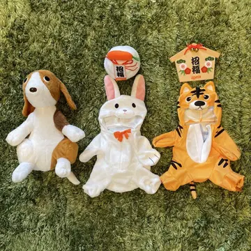 강아지 봉제 인형 콘베니아 군