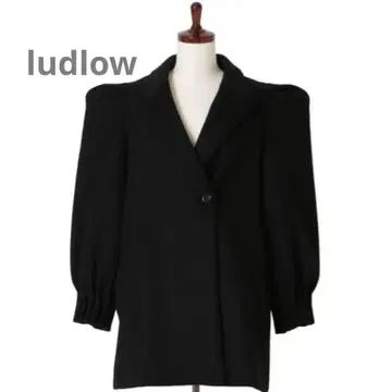LUDLOW Myrna 블랙 테일러드 자켓