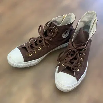 컨버스 올스타 브라운 하이컷 스니커즈