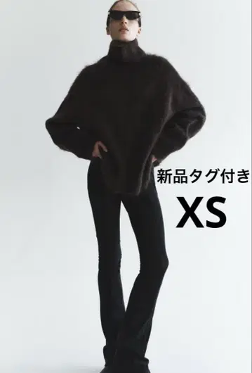 택 포함 새상품 H&M STUDIO 메쉬 팬츠 블랙 XS 사이즈