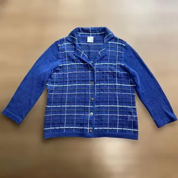 CRAFT HIRO 체크 무늬 긴팔 가디건