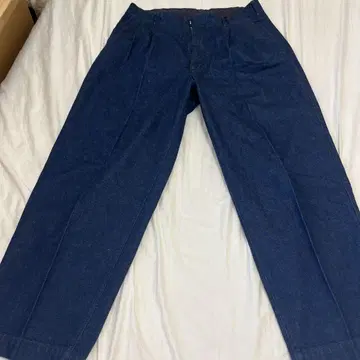 Steven alan 다크 네이비 와이드 팬츠 데님