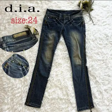 새상품급 d.i.a. 다이아 스트레이트 데님 청바지 24 y2k