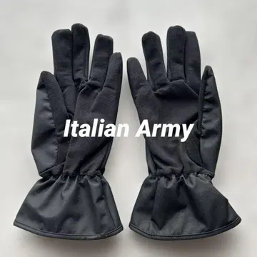 이탈리아군 나일론 그로브 장갑 블랙 데드스탁 블랙 밀리터리 L