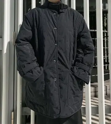 photocopieu 22A/W 자수 퀼팅 코트