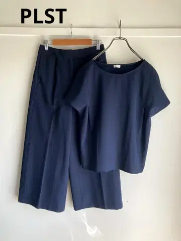 PLST 셋업 상하의 세트 반팔 size S