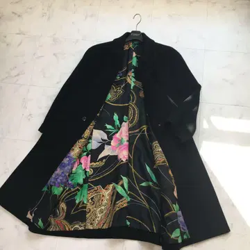 새상품급 LEONARD 레오나르 캐시미어 100% 롱 코트