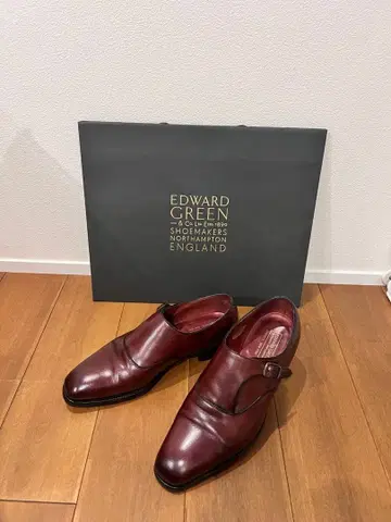 EDWARD GREEN 오운들 UK8E 다크 버건디 바니스 별주