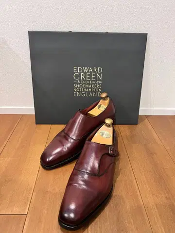 EDWARD GREEN 오운들 UK8E 다크 버건디 바니스 별주