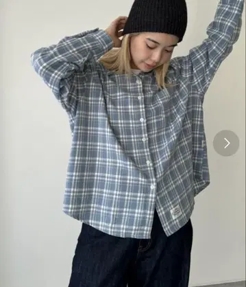 SLEEK 캐널진 플란넬 셔츠