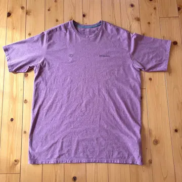 PATAGONIA 퍼플 T셔츠 L사이즈