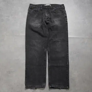 Lee 리 W34 블랙 데님 하의 팬츠 구제 의류 블랙 16245