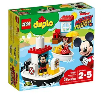 레고(LEGO) 듀프로 미키와 미니의 벌스데이 보트