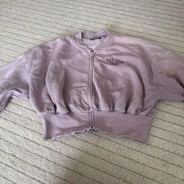 ZARA 연보라 크롭 트레이닝복 SAN DIEGO 1996