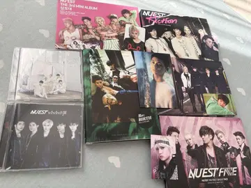 NU'EST CD 묶음 판매 혜택 트레이딩 카드 포함