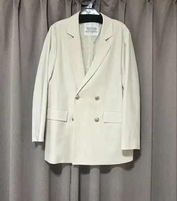 아이보리 더블 브레스트 테일러드 자켓