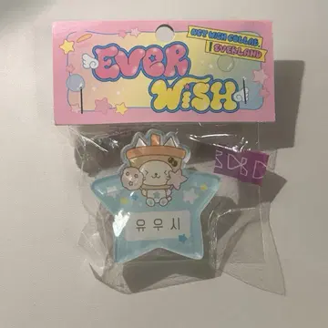EVER WISH 위시 NCT WISH 에버랜드 네임택 유우시