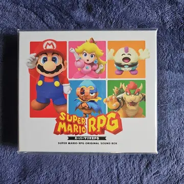중고 CD 슈퍼 마리오 RPG 오리지널 사운드 박스