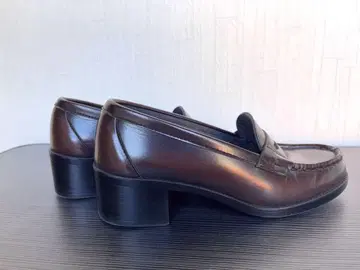 HARUTA 힐업 로퍼 브라운 22.5cm