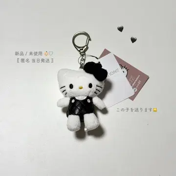 익명 당일 발송 LOWRYS FARM / 헬로키티 블랙 퀼트