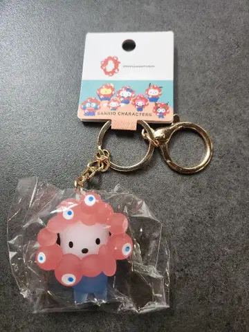 산리오 미야쿠미야쿠 콜라보 클리어 키링 포차코