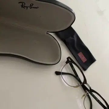 Ray-Ban RB 5176 브라운/클리어 안경 도수 있음
