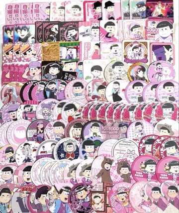 오소마츠 6쌍둥이 토도마츠 코스터 100점 이상 묶음 판매