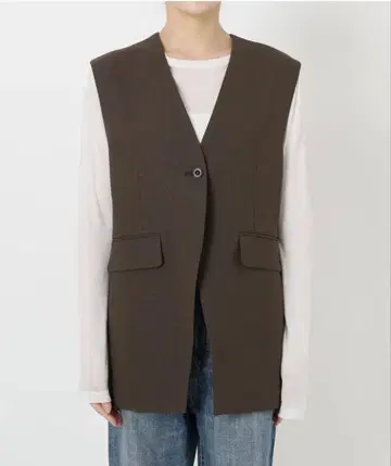 Spick and Span V넥 롱베스트
