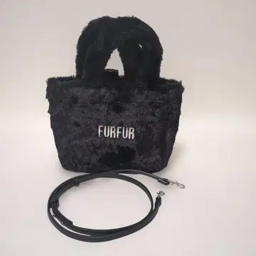 FUR FUR 에코 퍼 토트백 2way백