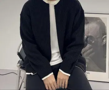 NUGU 집업 가디건 한국 패션