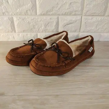 컨디션 최상 Hashed coode 모카신 속기모 방한 스웨이드 24cm
