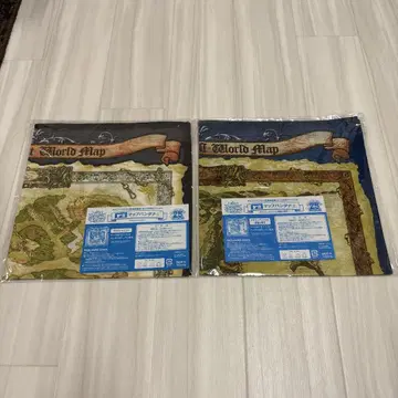 미사용 새상품 드래곤 퀘스트 맵 반다나 세트