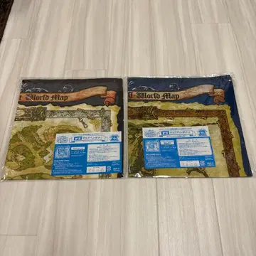 미사용 새상품 드래곤 퀘스트 맵 반다나 세트