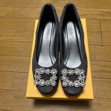 HILLS AVENUE 비쥬 플랫슈즈 그레이 23cm