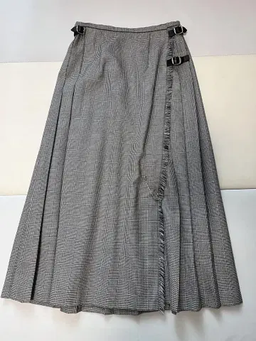 O'NEIL OF DUBLIN 체크 무늬 롱 스커트