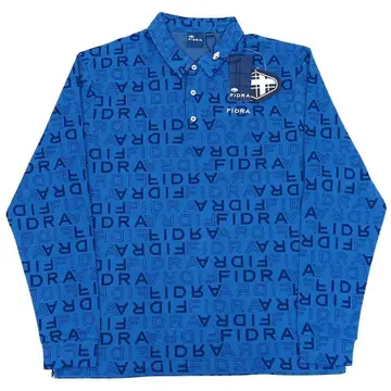 H06376 새상품 FIDRA L/S 피케 셔츠: XXL 블루 골프웨어