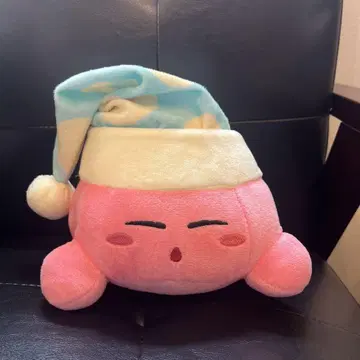 커비 모자 달린 봉제 인형