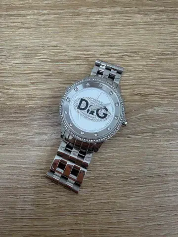 D&G 쿼츠 손목시계 스테인리스 스틸 작동