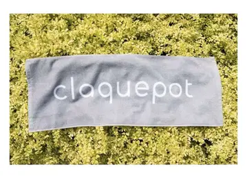 claquepot 크랙포트 페이스 타월 그레이
