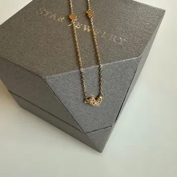 STAR JEWELRY 걸 골드 하트 목걸이