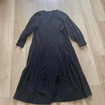 북유럽 생활 잡화점 블랙 셔츠 원피스 S 사이즈