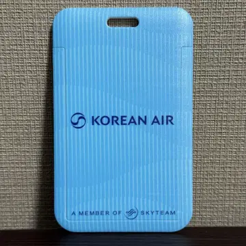 대한항공 KOREAN AIR IC 카드 패스 케이스 러기지 택 새상품